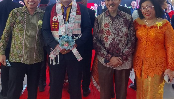 Maruli Siahaan Hadiri Pesta Bona Taon PRTSBB Kota Medan 2026, Pererat Kebersamaan Pomparan Raja Toga Sitompul