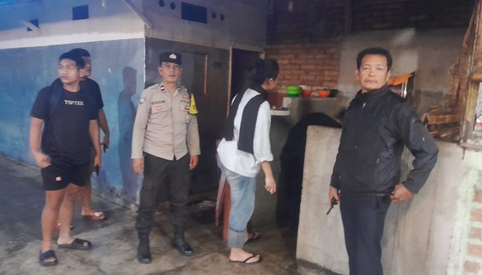 Polsek Siantar Selatan Respon Cepat Cek Laporan Kebakaran di Warkop Jalan Narumonda Atas