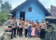 Kapolres Samosir Janji Sekolahkan Anak PHL hingga Tamat SMA, Serahkan Bantuan Sosial Penuh Kepedulian