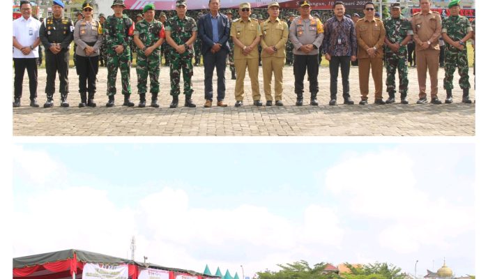 Kapolres Simalungun Hadiri Pembukaan TMMD ke-127, Masyarakat Kebanjiran Bantuan Sosial