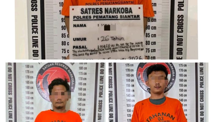 Kasatres Narkoba Polresta Pematangsiantar: Tiga Hari Berturut-turut, Bandar Sabu-sabu Diringkus dengan Orang yang Berbeda