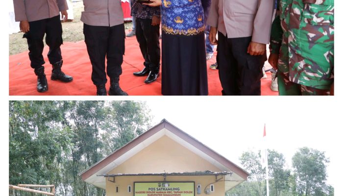 Satkamling Dolok Maraja Raih Juara 3 se-Sumut, Polsek Serbelawan Gelar Apel dan Penyerahan Hadiah