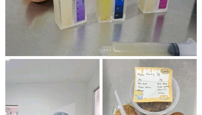 Dokkes Polres Pematangsiantar Laksanakan Safety Food di SPPG 2 YKB