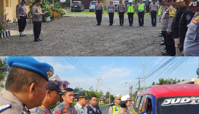 Kasat Lantas Polres Simalungun Laksanakan Pengecekan Urin Pengemudi Angkutan Umum dan Sosialisasi Operasi Keselamatan Toba 2026