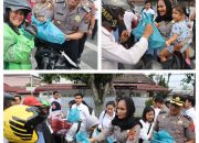 Bulan Ramadhan, Polres Pematangsiantar Bagi Takjil ke Masyarakat Pengguna Jalan