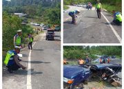 Tiga Jiwa Melayang di Puncak Arus Balik, Truk Mundur di Tanjakan Dolok Panribuan Hantam Kijang, Dua Pelajar Jadi Korban