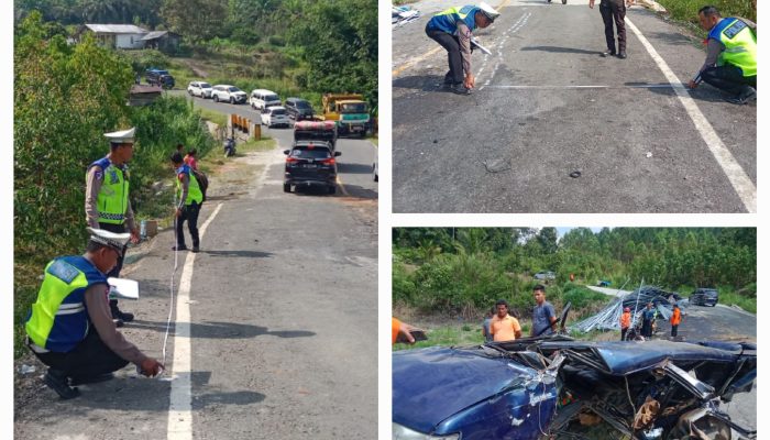 Tiga Jiwa Melayang di Puncak Arus Balik, Truk Mundur di Tanjakan Dolok Panribuan Hantam Kijang, Dua Pelajar Jadi Korban