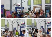 Pasca Ops Ketupat Toba 2026, Polsek Siantar Barat Awasi Arus Balik di Stasiun Kereta Api Pematangsiantar