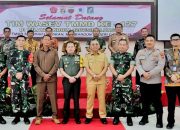 Bupati Simalungun Bersama Forkopimda Sambut Kunker Tim Wasev TMMD Ke-127 Tahun 2026