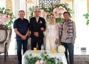 Maruli Siahaan Hadiri Pesta Pernikahan Samuel Sihotang dan Dini Rosa Br. Sidabutar