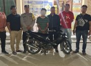 Motor Bengkel Digadaikan Tetangga, Polsek Bangun Amankan Pelaku