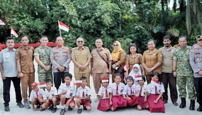 Launching 200 Titik Jembatan Garuda di Kabupaten Simalungun, Bupati Simalungun Sampaikan Apresiasi Kepada TNI AD