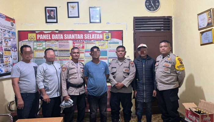 Polsek Siantar Selatan Terima Penyerahan Pria Asal Simalungun Diduga Pelaku Pencurian, Selanjutnya Diserahkan ke Polsek Panei Tongah