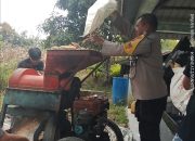 Dukung Swasembada Pangan, Bhabinkamtibmas Polsek Siantar Barat Sambangi Ladang Jagung Warga Binaan