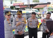 Kapolres Pematangsiantar Cek Kesiapan Pos Pam dan Pos Yan Ops Ketupat Toba 2026, Pastikan Pelayanan Terbaik