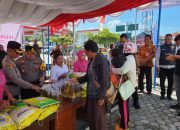 Kapolres Humbahas Gelar GPM, Bantu Warga Dapatkan Sembako Terjangkau Jelang Lebaran
