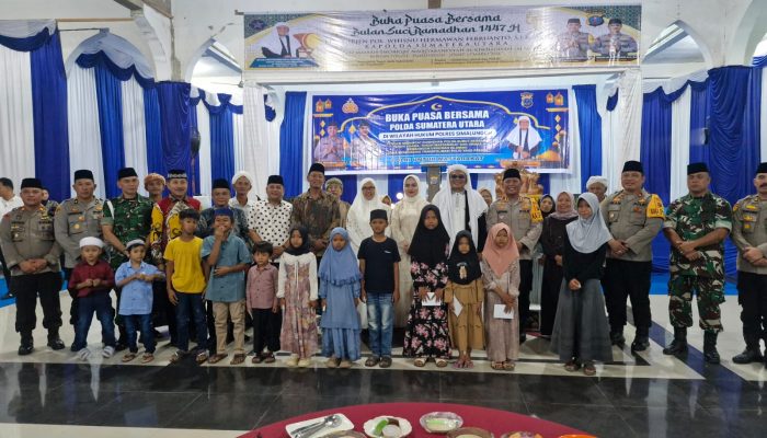 Kapolres Simalungun Hadiri Safari Ramadan Kapolda Sumut, Perkuat Ukhuwah dengan Ulama dan Masyarakat