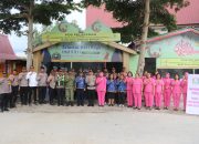 Optimalkan Pengamanan Lebaran, Kapolres Humbahas Kunjungi Pos Pam dan Pos Yan