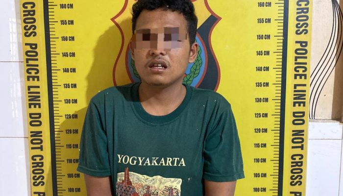 Polsek Siantar Martoba Berhasil Amankan Terduga Pelaku Percobaan Pencurian di SPBU.