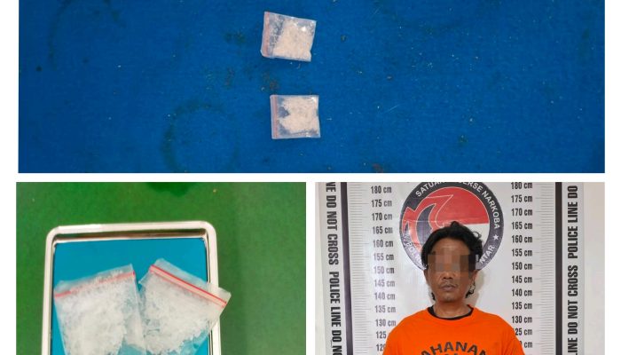 Sat Narkoba Polres Pematangsiantar Ungkap Kepemilikan Sabu 2,18 Gram, Seorang Pria Diamankan