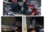 Patroli Asmara Subuh, Polres Pematangsiantar Amankan Tiga Sepeda Motor Knalpot Brong