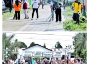 Sambut Hari Raya Idul Fitri 1447 H/2026 M, TP PKK Kabupaten Simalungun Gelar Bersih Desa di Nagori Dolok Maraja