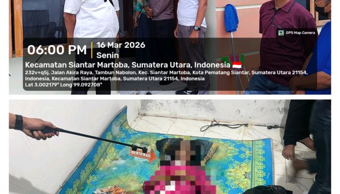 Polsek Siantar Martoba Respon Cepat TKP Laporan Temuan Mayat di Tambun Nabolon