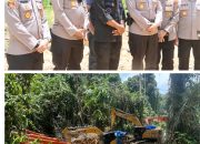 Polda Sumut Bongkar Tambang Emas Ilegal Beromzet Miliaran, 17 Orang dan 14 Ekskavator Diamankan
