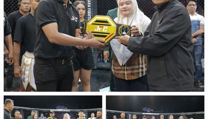 Jawara Fighting Championship Digelar Meriah, Bupati Simalungun Dorong Lahir Atlet Berprestasi