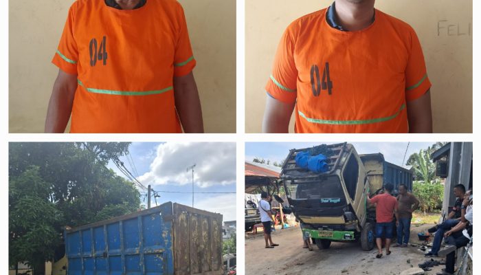 Buruan 3 Bulan, Polsek Perdagangan Bekuk Jaringan Penggelapan Dump Truck Rp 200 Juta