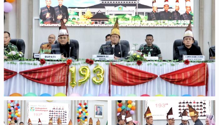 Menginjak Usia ke-193, Simalungun Bangga Mengukir Sejarah dan Masa Depan