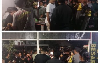 Polres Pematangsiantar Bubarkan Keributan di Jalan Merpati, Sejumlah Orang Diamankan