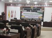 DPRD Samosir Soroti Minimnya Kehadiran SKPD, Bupati Hadir Setelah Diskor Rapat Paripurna LKPJ 2025