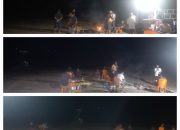 Suasana Hangat di Pantai Lumban Manik: Wisatawan Tanah Karo Nikmati Malam Kebersamaan di Samosir