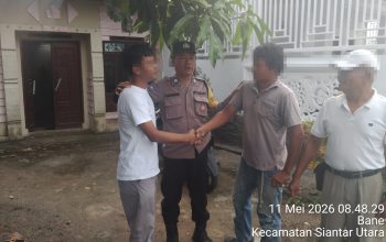 Respon Cepat Call Center 110, Polsek Siantar Utara Mediasi Dugaan Pengancaman Secara Kekeluargaan