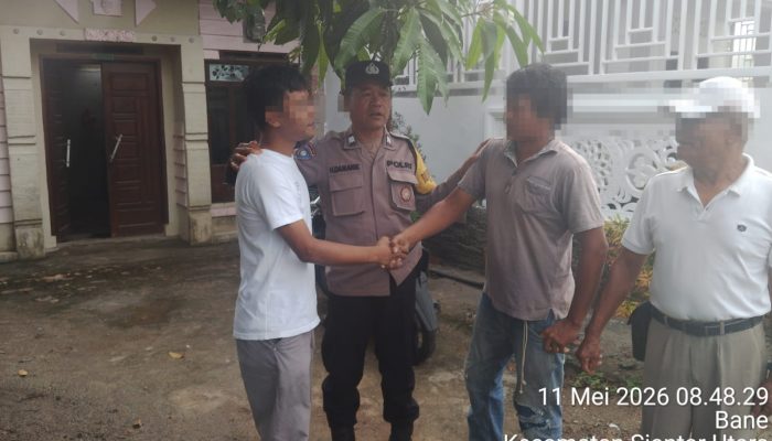 Respon Cepat Call Center 110, Polsek Siantar Utara Mediasi Dugaan Pengancaman Secara Kekeluargaan