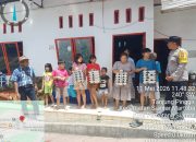 Polsek Siantar Martoba Kawal Distribusi Makanan Bergizi Gratis untuk Anak Panti Asuhan