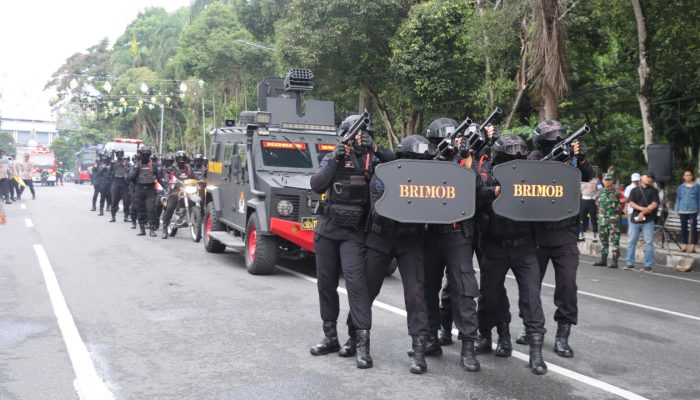 Polres Pematangsiantar Gelar Simulasi Sispam Kota, Perkuat Kesiapsiagaan Hadapi Potensi Gangguan Kamtibmas