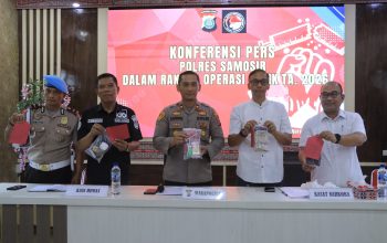 Polres Samosir Ungkap Empat Kasus Narkotika Selama Operasi Antik Toba: 1.219 Jiwa Disebut Selamat dari Bahaya Penyalahgunaan