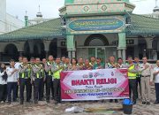 Sambut HUT Bhayangkara Ke 80 Tahun 2026, Polres Pematangsiantar Laksanakan Bhakti Religi