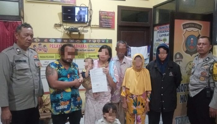 Keributan di Gang Langgar,berujung di Polsek Siantar Barat Dengan Mediasi