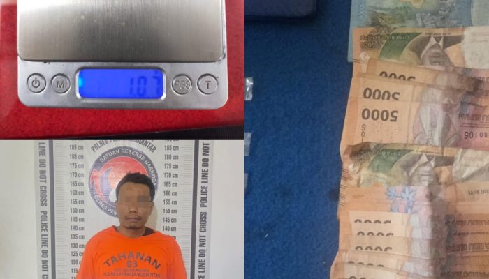 Polres Pematangsiantar Berhasil Amankan Pemilik 5 Paket Sabu di Jalan Melanthon Siregar