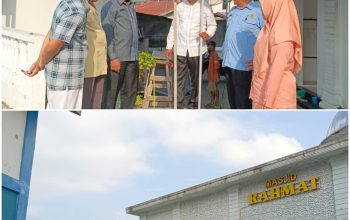 Rashdul Kiblat di KUA Siantar Barat Berjalan Lancar, Arah Kiblat Masjid Rahmat Dipastikan Akurat