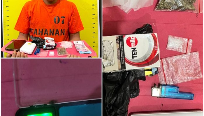 Bawa Sabu dan Ganja, DNH Diamankan Satresnarkoba Humbahas