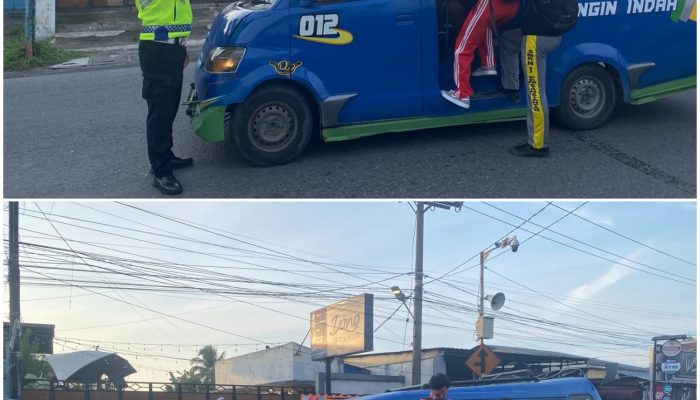Sat Lantas Polres Pematangsiantar Kembali Berikan Binluh dan Dikmas Lantas kepada Supir Angkutan Umum 