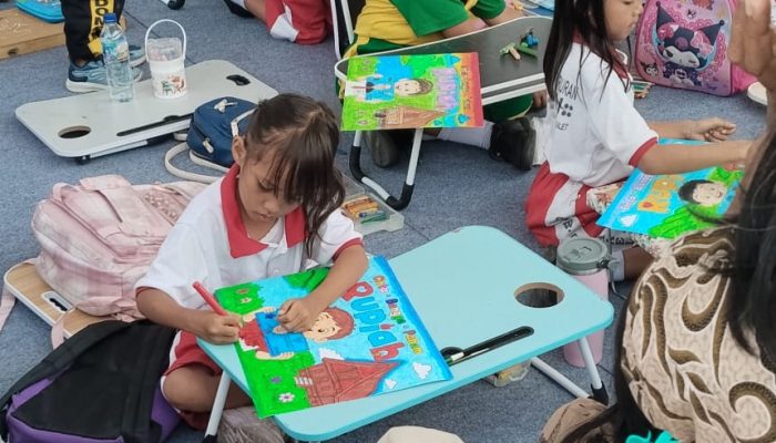 Hari Ketiga Tao Toba Joujou 2026 Mulai Bergeliat, Lomba Menggambar Anak Warnai Waterfront City Pangururan