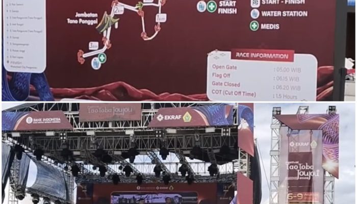 Hari Kedua Festival Tao Toba Joujou 2026, Aktivitas Pengunjung Terpantau Belum Ramai