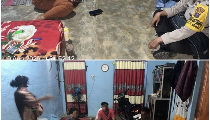 Polsek Siantar Martoba Cek TKP Laporan Dugaan KDRT di Simpang Kapuk