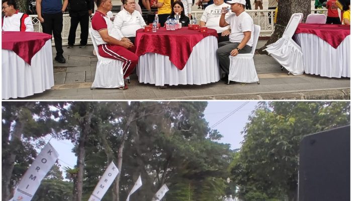 Polres Pematangsiantar Kawal Car Free Day Merah Putih, Kegiatan HUT ke-81 RI 