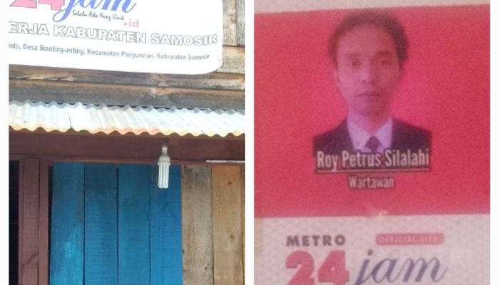 GAWAT! Rumah Wartawan Metro24jam.id Digeruduk Gerombolan Oknum Pejabat Pemkab Samosir, Orang Tua Alami Trauma